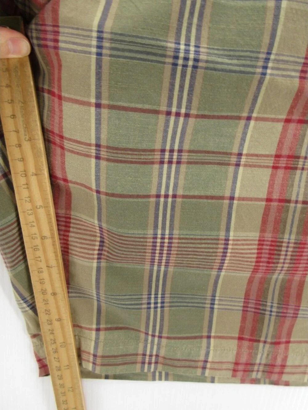 Banana Republic Shorts 44 Madras Plaid Chino Heritage Y2K Colorful NEW